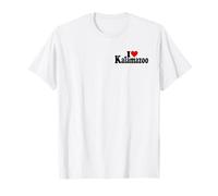 ME Encanta Heart Kalamazoo City Michigan Camiseta