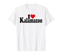 ME Encanta Heart Kalamazoo City Michigan Camiseta