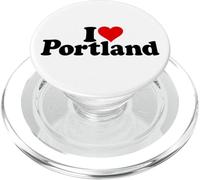 ME Encanta Heart Portland Oregon Maine PopSockets PopGrip para MagSafe