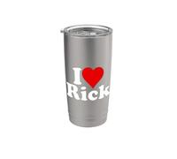 ME ENCANTA HEART RICK RICHARD PATRICK DERRICK Vaso térmico de acero inoxidable de doble pared