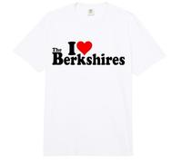 Me Encanta Heart The BerkSHIRES Massachusetts Connecticut Comfort Colors Adult Heavyweight T-Shirt