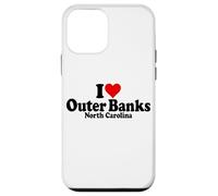 ME ENCANTA HEART THE OUTER BANKS, CAROLINA DEL NORTE, BOX Carcasa para iPhone 12 mini