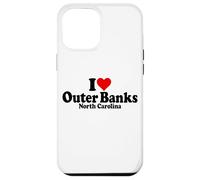 ME ENCANTA HEART THE OUTER BANKS, CAROLINA DEL NORTE, BOX Carcasa para iPhone 12 Pro Max