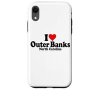 ME ENCANTA HEART THE OUTER BANKS, CAROLINA DEL NORTE, BOX Carcasa para iPhone XR