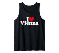 ME Encanta Heart Vienna Austria Camiseta sin Mangas