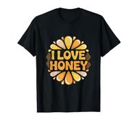 Me Encanta Honey Drops Sweet Honeycomb Passion Camiseta gráfica económica