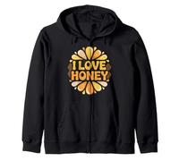 Me Encanta Honey Drops Sweet Honeycomb Passion Sudadera con Capucha