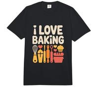 Me Encanta Hornear delicias para entusiastas culinarios Comfort Colors Adult Heavyweight T-Shirt
