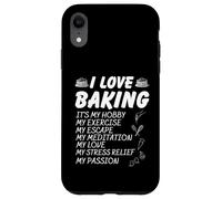 Me encanta hornear, es mi pasatiempo hornear galletas Mom Baker Bake Carcasa para iPhone XR