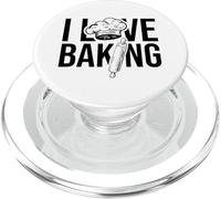 Me Encanta Hornear, panadería, Hobby Bake Baker PopSockets PopGrip para MagSafe