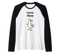 Me Encanta Hove Camiseta Manga Raglan