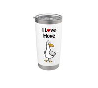 Me encanta Hove Vaso térmico de acero inoxidable de doble pared