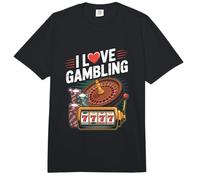 Me Encanta Jugar Ruleta máquina tragamonedas diversión Comfort Colors Adult Heavyweight T-Shirt