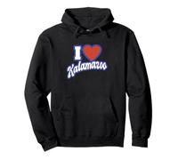 Me Encanta Kalamazoo Michigan Sudadera con Capucha