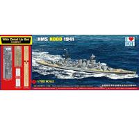 Me Encanta Kit 65703 - 1:700 HMS HOOD 1941 De Alta Calidad - Nuevo