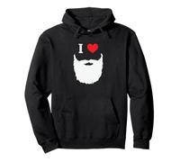 Me Encanta la Barba Completa Sudadera con Capucha