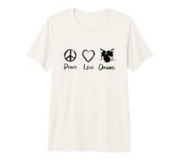 Me Encanta la batería Amante de la música Camiseta Premium