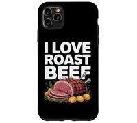 Me Encanta la Carne Asada carnívoro Amante de la Carne Humor BBQ Carcasa para iPhone 11 Pro MAX