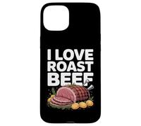 Me Encanta la Carne Asada carnívoro Amante de la Carne Humor BBQ Carcasa para iPhone 15 Plus
