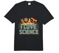 Me Encanta la Ciencia Química Astronomía Comfort Colors Adult Heavyweight T-Shirt