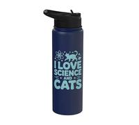Me encanta la ciencia y la diversión del universo de los Stainless Steel Insulated Water Bottle
