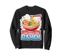 Me Encanta la Comida Japonesa para Amantes de los Fideos Ramen Sudadera