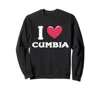 Me Encanta la Danza de Cumbia Sudadera