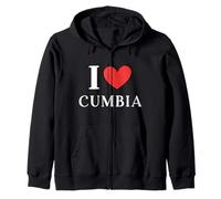 Me Encanta la Danza de Cumbia Sudadera con Capucha