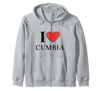 Me Encanta la Danza de Cumbia Sudadera con Capucha