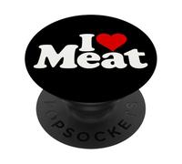 ME Encanta LA Dieta DE CARNAVOR DE CARNAVOR PopSockets PopGrip Adhesivo