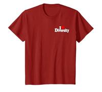 ME ENCANTA LA DIVERSIDAD DEL CORAZÓN FUERZA EN LA DIVERSIDAD Camiseta