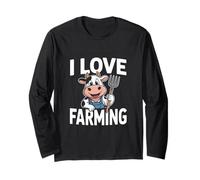 Me encanta la diversión de cultivar vacas en horquilla Manga Larga