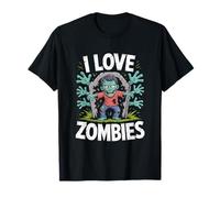 Me encanta la diversión espeluznante de los zombis en los cementerios Camiseta
