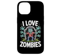 Me encanta la diversión espeluznante de los zombis en los cementerios Carcasa para iPhone 14