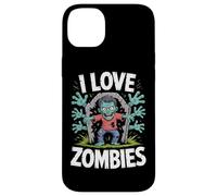 Me encanta la diversión espeluznante de los zombis en los cementerios Carcasa para iPhone 14 Plus