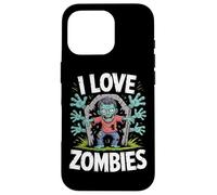 Me encanta la diversión espeluznante de los zombis en los cementerios Carcasa para iPhone 16 Pro