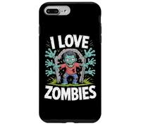 Me encanta la diversión espeluznante de los zombis en los cementerios Carcasa para iPhone 7 Plus/8 Plus