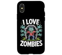 Me encanta la diversión espeluznante de los zombis en los cementerios Carcasa para iPhone X/XS