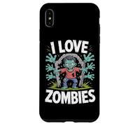 Me encanta la diversión espeluznante de los zombis en los cementerios Carcasa para iPhone XS Max