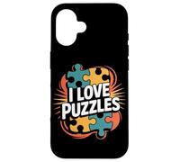 Me encanta la diversión para los entusiastas de los rompecabezas Carcasa para iPhone 16