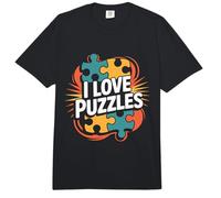 Me Encanta la diversión para los entusiastas de los Rompecabezas Comfort Colors Adult Heavyweight T-Shirt