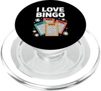 Me Encanta la emoción Nocturna de Juegos de Bingo PopSockets PopGrip para MagSafe