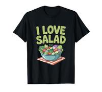 Me Encanta la Ensalada Humor Divertido para entusiastas de Las Verduras Camiseta