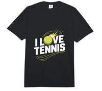 Me Encanta la expresión de pasión de los fanáticos del Tenis Comfort Colors Adult Heavyweight T-Shirt