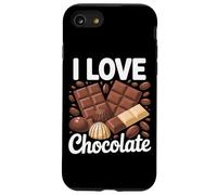 Me Encanta la Felicidad de la confitería Dulce de Chocolate Carcasa para iPhone SE (2020) / 7/8