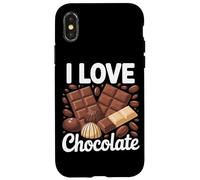 Me Encanta la Felicidad de la confitería Dulce de Chocolate Carcasa para iPhone X/XS