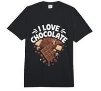 Me Encanta la Felicidad del Chocolate tentadora del Chocolate Comfort Colors Adult Heavyweight T-Shirt