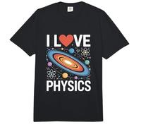 Me Encanta la física órbitas de átomos espaciales Comfort Colors Adult Heavyweight T-Shirt