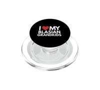Me Encanta la Herencia del Orgullo asiático Negro de mis Nietos blasianos. PopSockets PopGrip para MagSafe