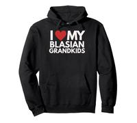 Me Encanta la Herencia del Orgullo asiático Negro de mis Nietos blasianos. Sudadera con Capucha